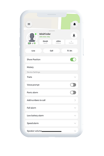 MiniFinder go devices list