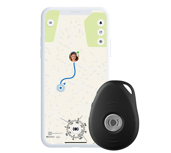Children with GPS tracker