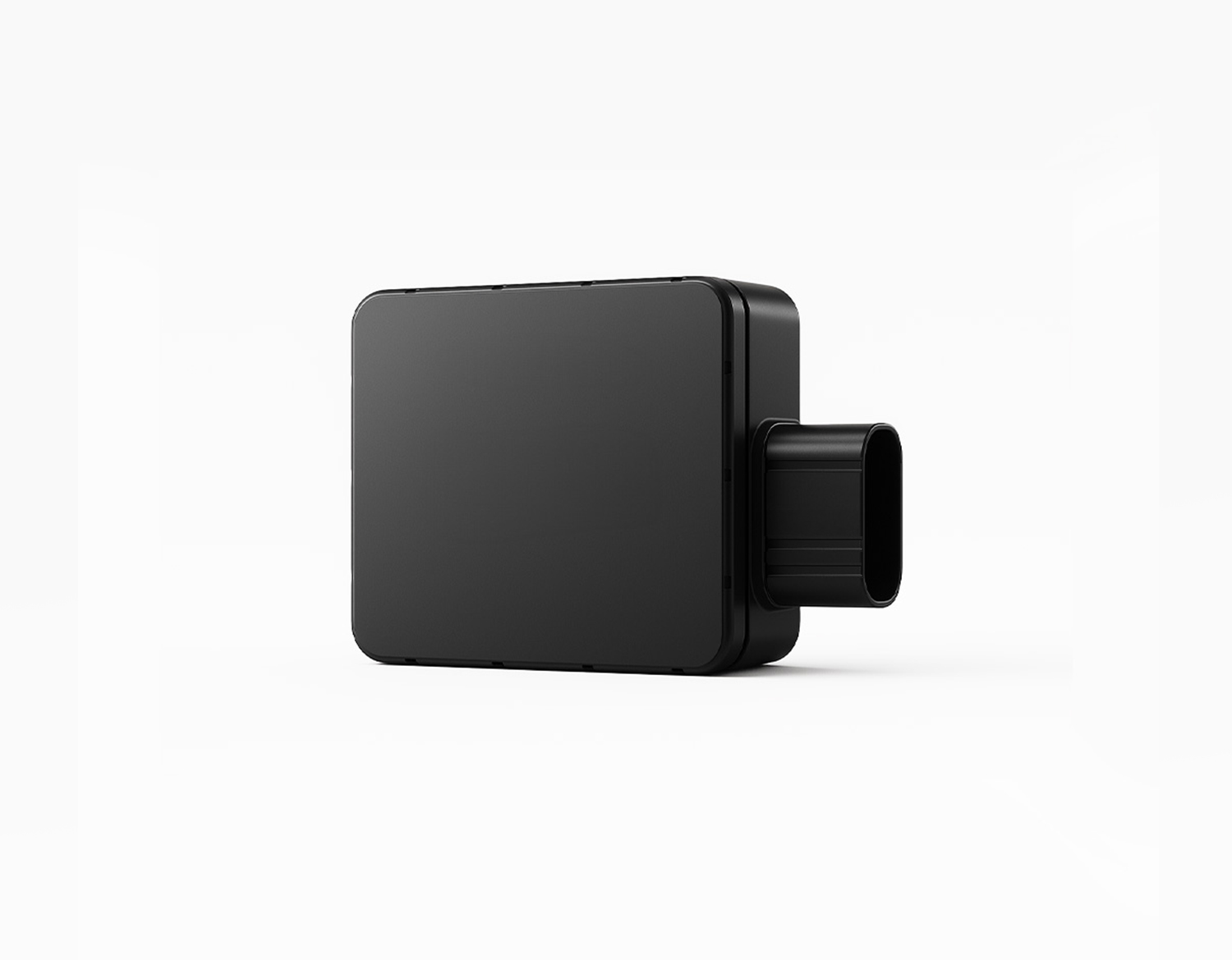 Close-up of the MiniFinder Xero GPS tracker showcasing its sleek, compact design and durable build.