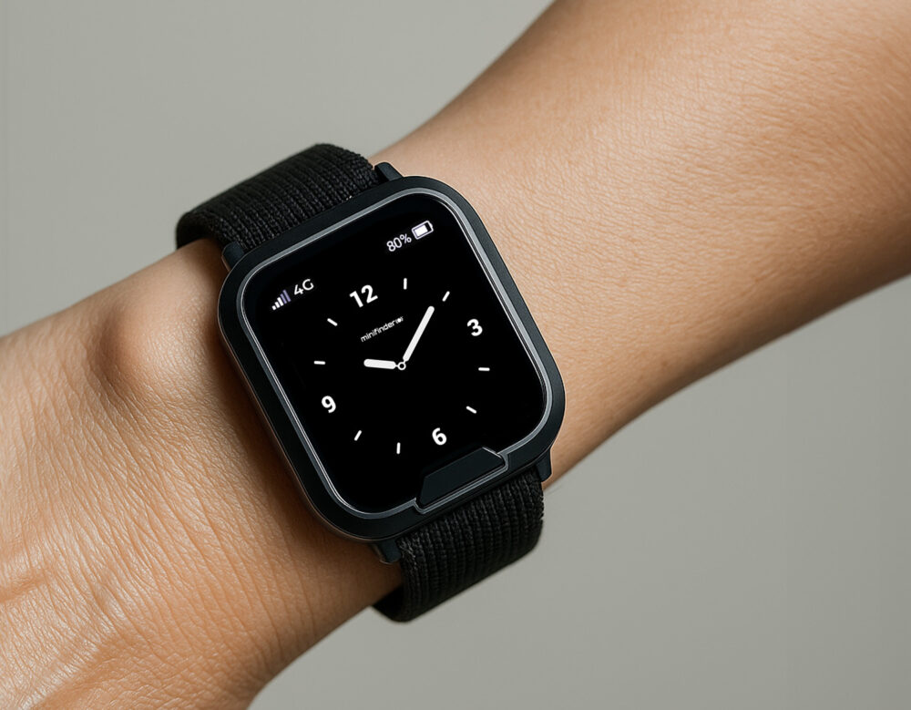 Smartwatch på en persons håndled