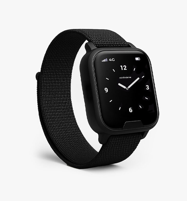 Slim veiligheids­horloge met GPS