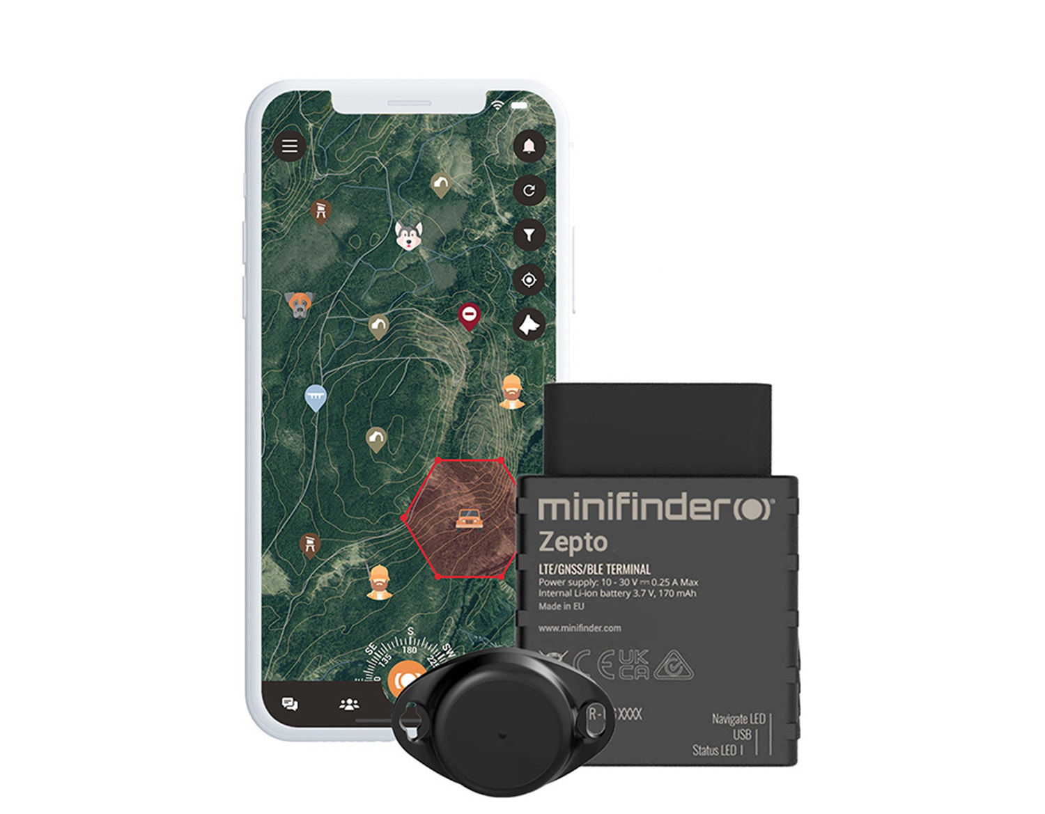 MiniFinder Zenso and MiniFinder Live