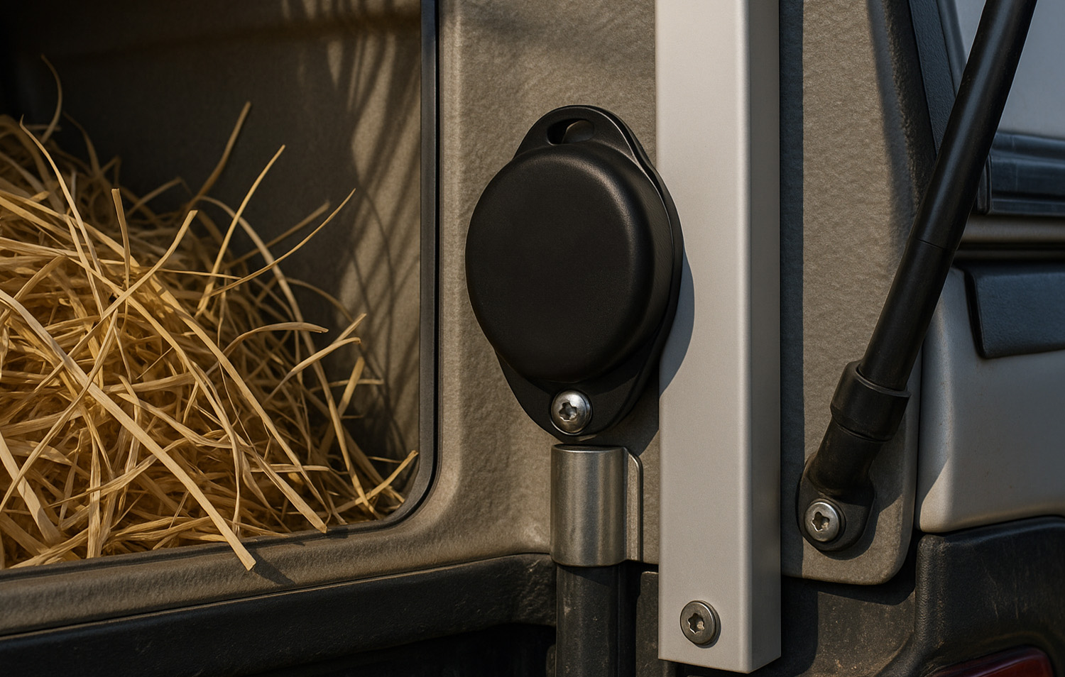 Afbeelding van Zenso gemonteerd in een hondenkap