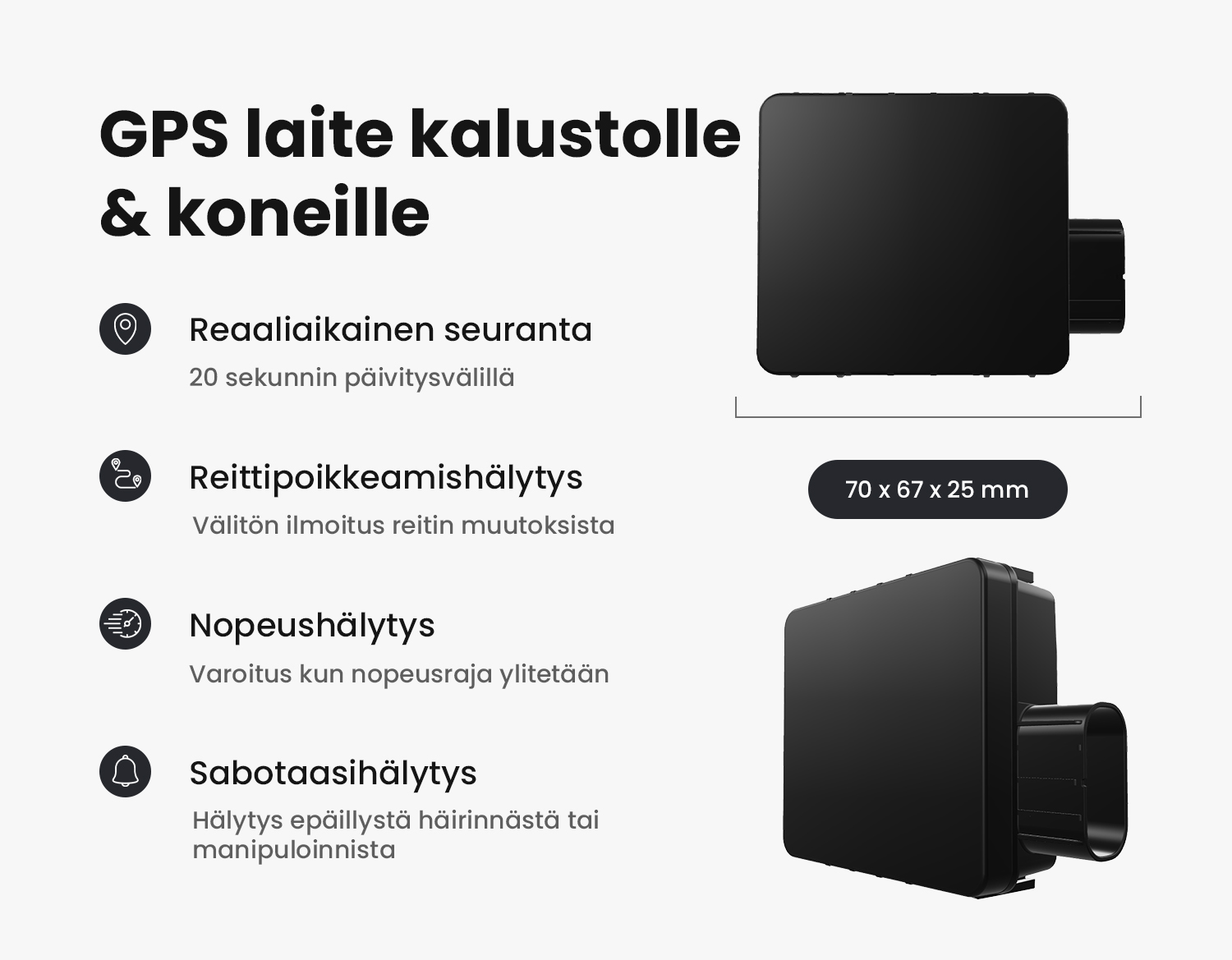 Xero GPS laite ja sen ominaisuudet