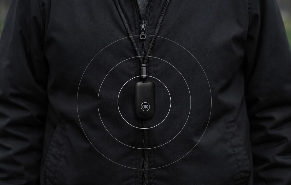 MiniFinder Nox mit Zweiwegekommunikation für schnellen und sicheren Kontakt.