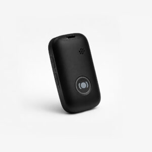 MiniFinder Nox personal alarm with panic button and two way communication for increased safety