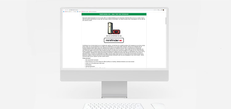 Testson.se test article about MiniFinder Rex - Hunting Dog Tracker being best in test