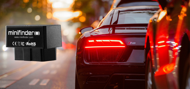 MiniFinder Zepto car theft protection with smart security alerts for increased vehicle safety