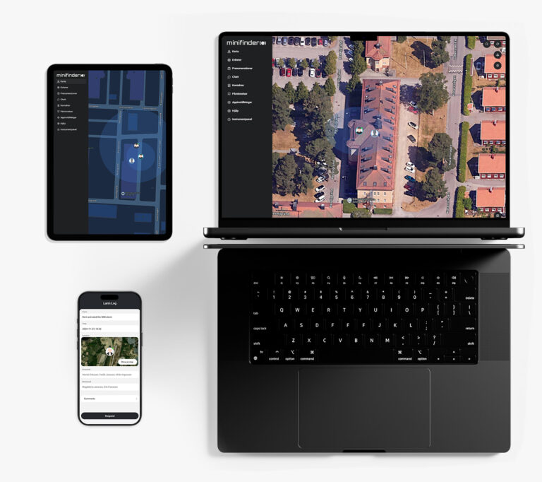 Digital tillsyn i MiniFinder Live för trygg och effektiv omsorg