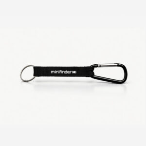 Durable metal carabiner with secure spring loaded gate shown against a clean background