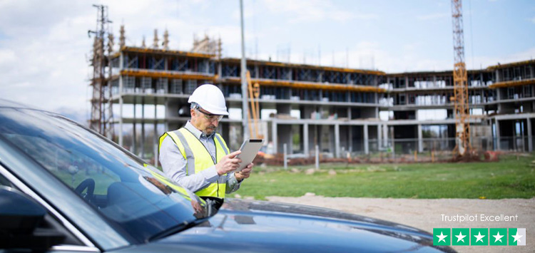 An employee using an electronic driving log while driving a private car for work purposes