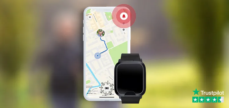 Comparison table showing the differences between MiniFinder Watch and a regular smartwatch.