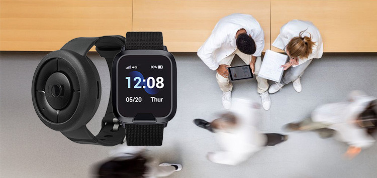 MiniFinder Watch Sicherheitsuhr mit Notrufknopf, Sturzalarm und Zweiwegekommunikation